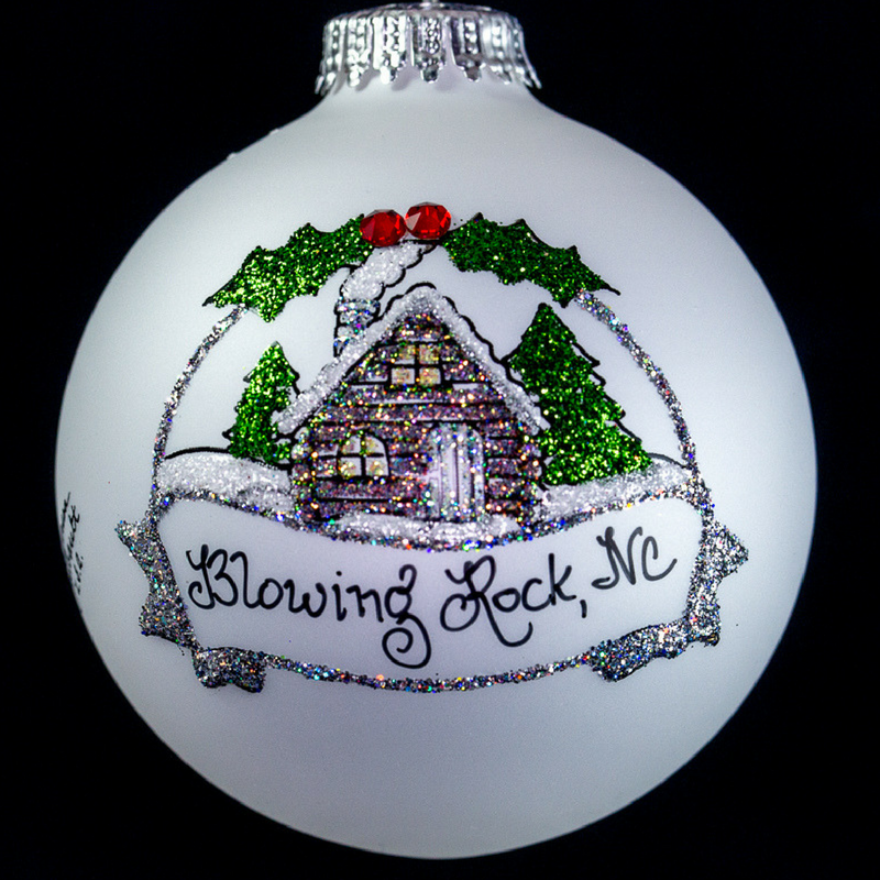 Blowing Rock Cabin Ornament